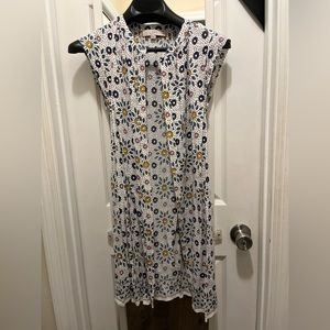 Anne Taylor Loft petite small floral dress.